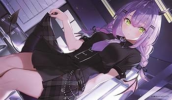 常闇 トワ　プレイマット　ホロライブ Amazon.co.jp: ホロ ライブ 常闇トワ ラバーマット プレイマット